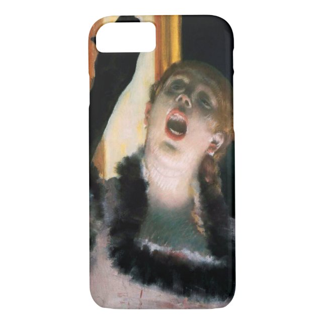 Coques Case-Mate iPhone Chanteur avec un Glove, Edgar Degas (Dos)