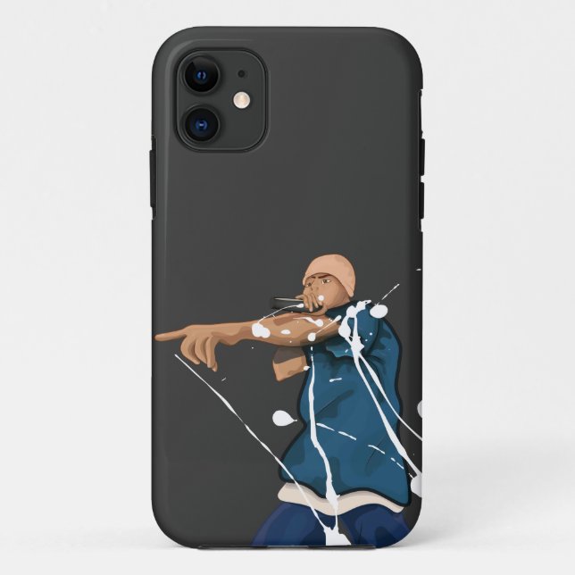 Coques Case-Mate iPhone Chanteur de Hip Hop (Dos)