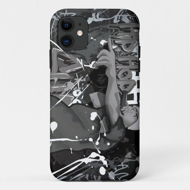 Coques Case-Mate iPhone Chanteur de Hip Hop Célébrité (Dos)