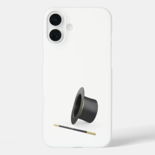 Coque Pour iPhone 16 Plus Chapeau haut magique et baguette magique