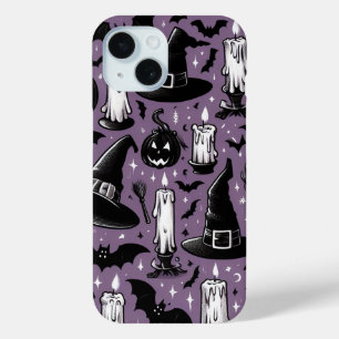 Coque Case-Mate iPhone Chapeaux de sorcière & chauves-souris