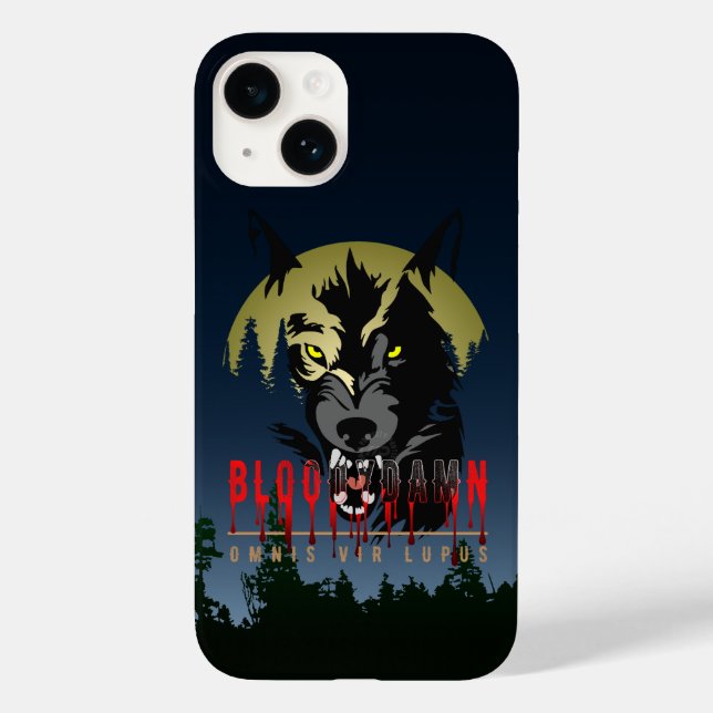 Coques Case-Mate iPhone Chaque homme est un loup (Verso)