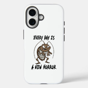 Coque Pour iPhone 16 Chaque jour est une nouvelle horreur