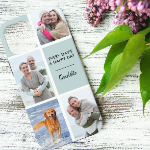 Case-Mate iPhone Case Chaque Jour une Journée Heureuse 4 Photo Initiales