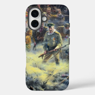 Coque Pour iPhone 16 Charge des hommes morts de la Russie tsariste de l