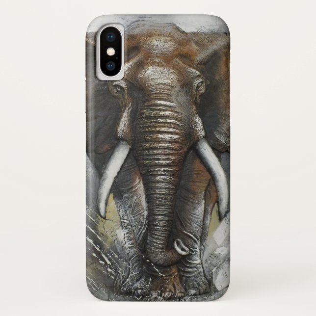 Coques Case-Mate iPhone Chargement des éléphants (Dos)
