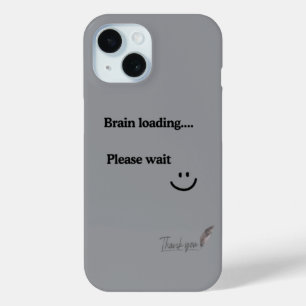Coque Case-Mate iPhone Chargement du cerveau Veuillez patienter - iPhone