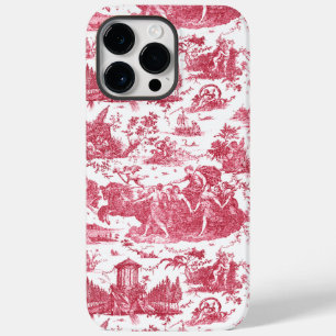 Coque Case-Mate iPhone Chariot français vintage de l'aube Toile de Jouy-R