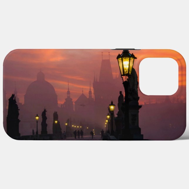 Coques Case-Mate iPhone Charles Bridge Prague (Verso (horizontal))