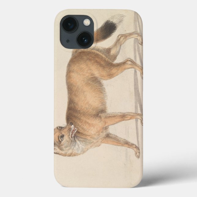 Coques Case-Mate iPhone Charles Hamilton Smith - Loup des îles Falkland (Verso)