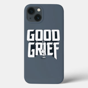 Case-Mate iPhone Case Charlie Brown "Good Grief" Rock Band Tee Graphic