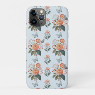 Case-Mate iPhone Case Charme à fleurs avec ailes de papillon