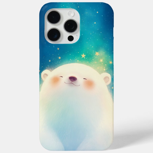Coques Case-Mate iPhone Charme apaisant d'ours polaire (Verso)
