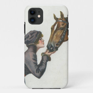 Coques Pour iPhone Charme/fille et cheval de charme
