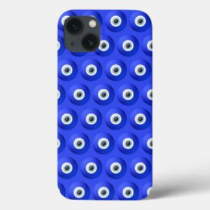 Coque Case-Mate iPhone Charmes de Bonne Chance contre le Motif de l'Oeil 