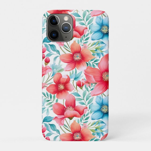 Coques Case-Mate iPhone Charming Bouquet Ranya Motif-65292 (Dos)