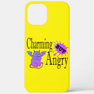Case-Mate iPhone Case Charming mais en colère petit chat diable drôle ci