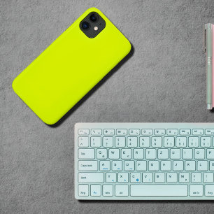 Case-Mate iPhone Case Chartreuse jaune-uni