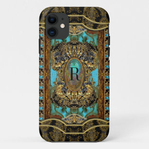 Etui iPhone Case-Mate Chasecoure Monogramme Jolie fille victorienne