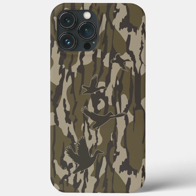 Coques Case-Mate iPhone Chasse au canard Camo Canards Camo Camo Bottomland (Verso)