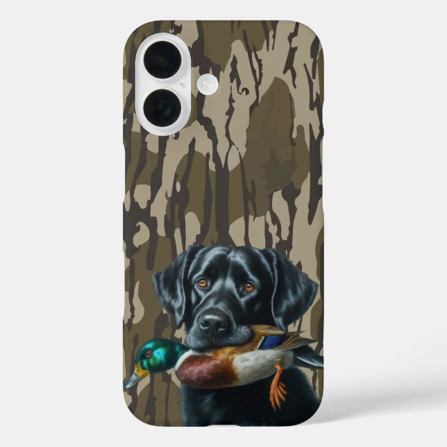 Coques Case-Mate iPhone Chasse au canard Labrador Retriever Bottomland Cam (Verso)