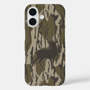 Coque Pour iPhone 16 Chasse aux cerfs Bottomland Camo Deer Bottomland C