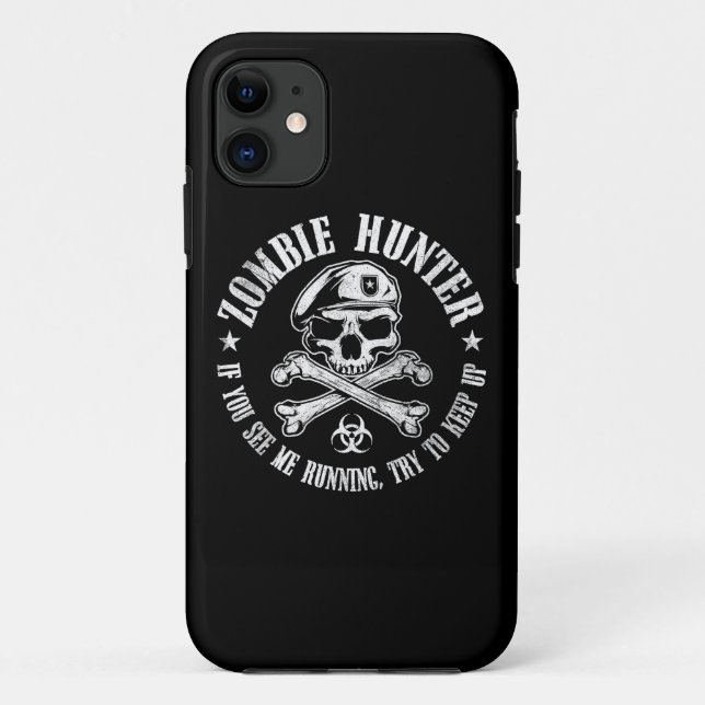 Coques Case-Mate iPhone chasseur de zombi (Dos)