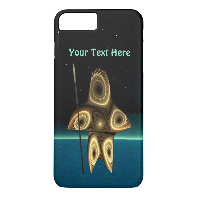 Coques Case-Mate iPhone Chasseur inuit fractal (Dos)