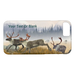 Coque iPhone 8/7 Chasseurs Dans La Poisson (Caribou)