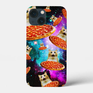 Case-Mate iPhone Case Chat à pizza de l'espace amusant