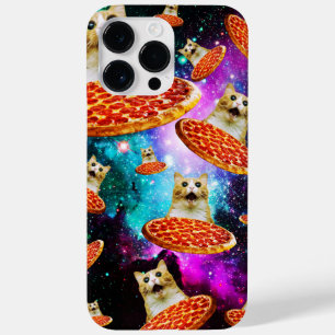 Coque Case-Mate iPhone Chat à pizza de l'espace amusant