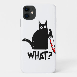 Case-Mate iPhone Case Chat assassin avec couteau