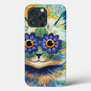 Case-Mate iPhone Case Chat aux yeux de fleurs   Louis Wain