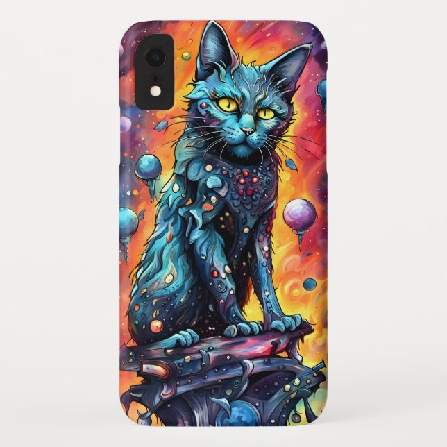 Coques Case-Mate iPhone Chat bleu I (Dos)