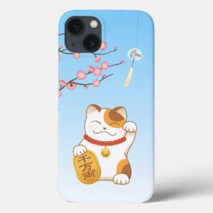 Case-Mate iPhone Case Chat chanceux japonais, Calico Maneki Neko