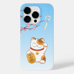 Coque Case-Mate iPhone Chat chanceux japonais, Calico Maneki Neko