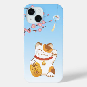 Coque Case-Mate iPhone Chat chanceux japonais, Calico Maneki Neko