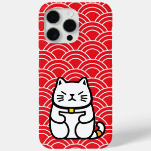 Coque Case-Mate iPhone Chat chanceux japonais ou Maneki-Neko