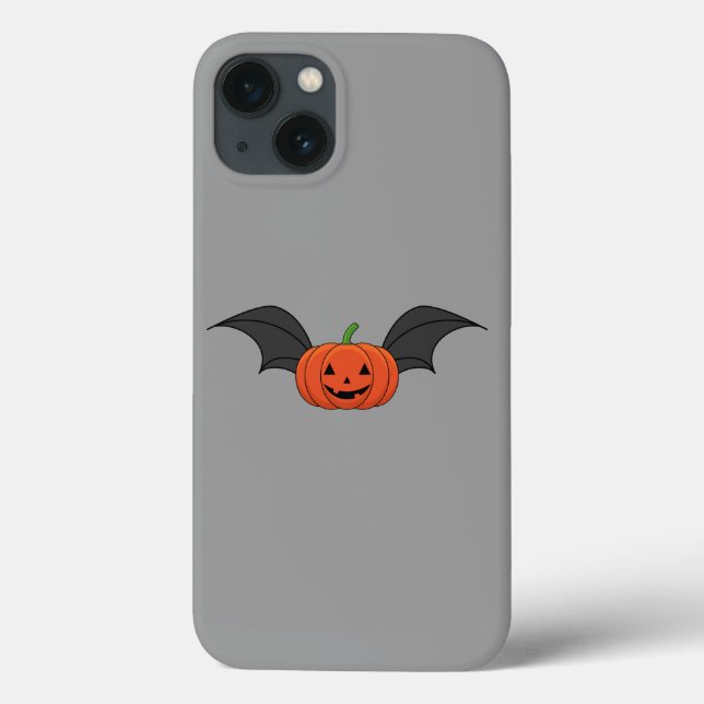 Coques Case-Mate iPhone Chat Citrouille d'Halloween (Verso)
