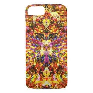 Coque iPhone 8/7 Chat Cool DMT psychédélique