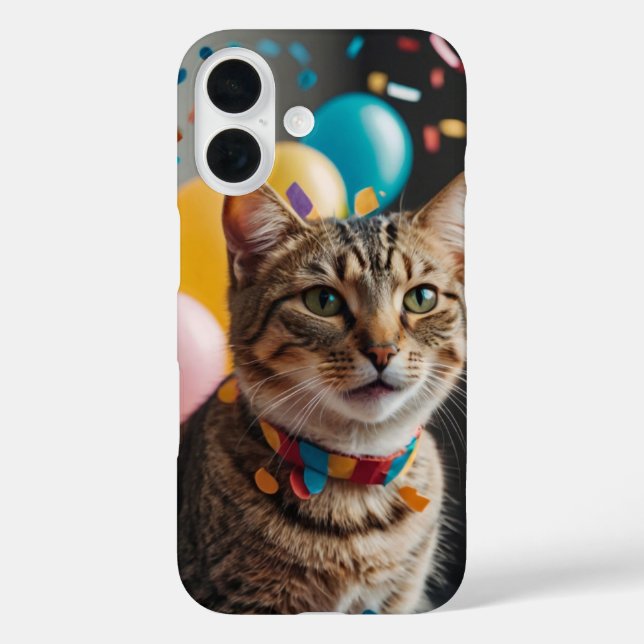 Coques Case-Mate iPhone Chat d'anniversaire (Verso)