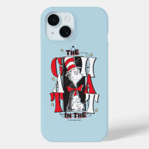 Coque Case-Mate iPhone Chat dans le Casquette   Texte B&W
