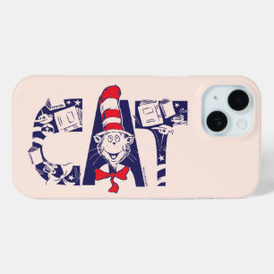 Coque Case-Mate iPhone Chat dans le Casquette   Texte de la face du chat