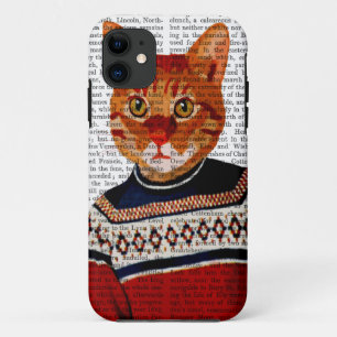 Coque Case-Mate Pour iPhone Chat dans Ski Sweater 2