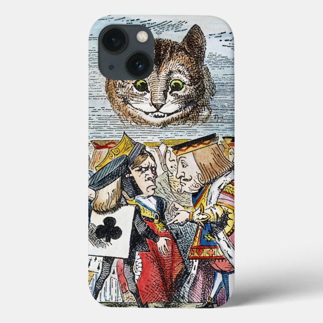 Coques Case-Mate iPhone Chat de Cheshire, 1865 (Verso)
