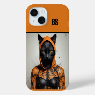 Coque Case-Mate iPhone Chat de Halloween mignon et effrayant déguisé