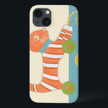 iPhone 13 Coque Chat de jouet rayé avec balle de chaîne<br><div class="desc">Qui veut jouer avec ce jouet rayé chat par Chariklia Zarris ? Si seulement c'était un vrai jouet et non une impression, vous pourriez le faire glisser autour par la boule de corde attachée ou le pousser en utilisant les roues en dessous. Un grand cadeau pour la crèche d'un enfant,...</div>