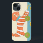 iPhone 13 Coque Chat de jouet rayé avec balle de chaîne<br><div class="desc">Qui veut jouer avec ce jouet rayé chat par Chariklia Zarris ? Si seulement c'était un vrai jouet et non une impression, vous pourriez le faire glisser autour par la boule de corde attachée ou le pousser en utilisant les roues en dessous. Un grand cadeau pour la crèche d'un enfant,...</div>