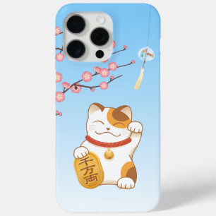 Coque Case-Mate iPhone Chat de la Chance japonais, Maneki Neko Calico