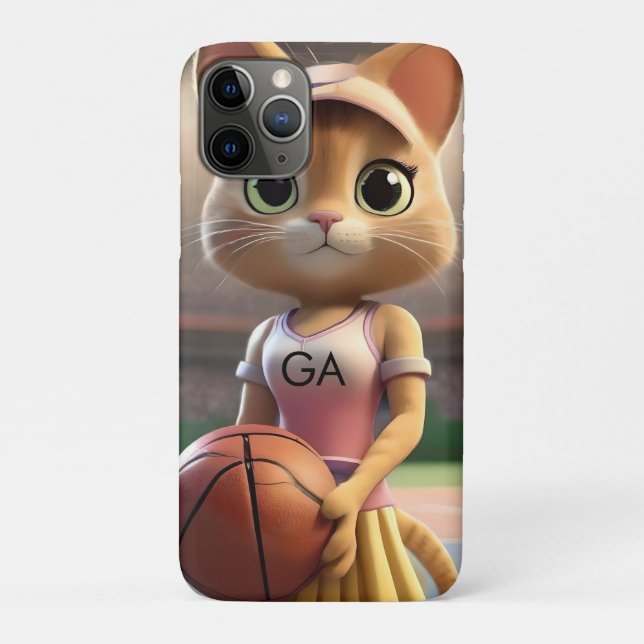 Coques Case-Mate iPhone Chat de Netball Féminin, (Dos)